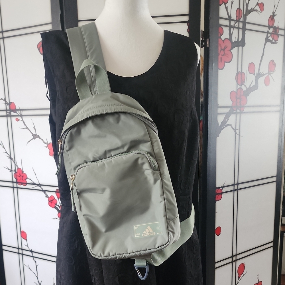Adidas Olive Green Men's Crossbody Bag